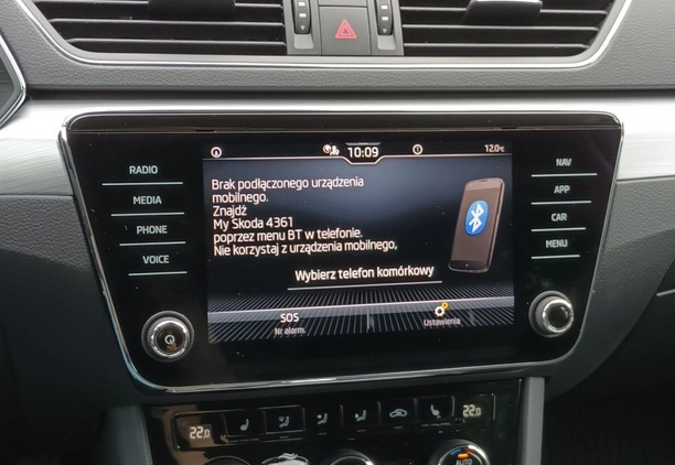 Skoda Superb cena 129900 przebieg: 35150, rok produkcji 2022 z Wągrowiec małe 436